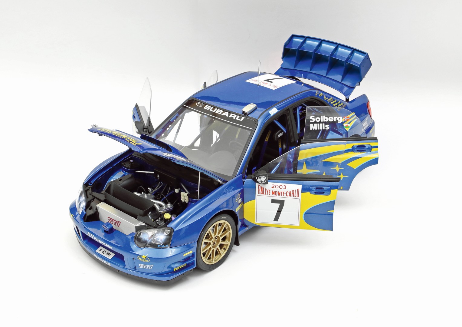 IXO 1/8 SUBARU IMPREZZA Diecast Kit